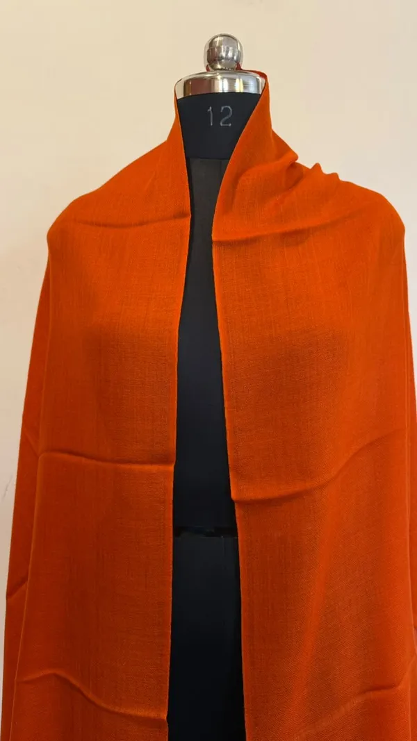 Orange_Solid_Wrap_Scarf_for_Women