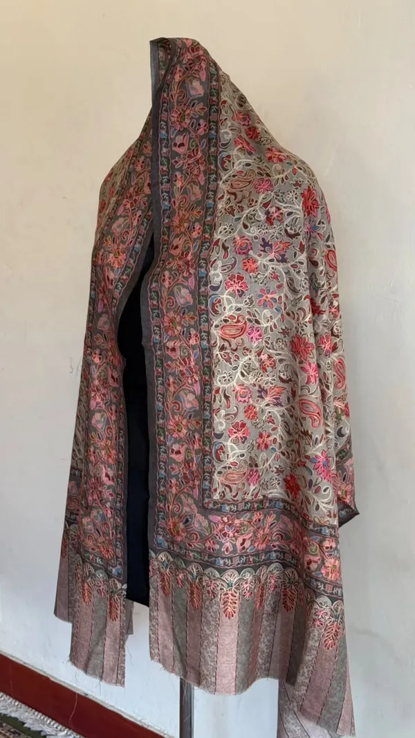 Grey_Floral_Embroidered_Shawl_For_Women