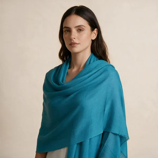 Blue_Textured_Wrap_Shawl_For_Women