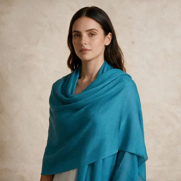 Blue_Textured_Wrap_Shawl_For_Women