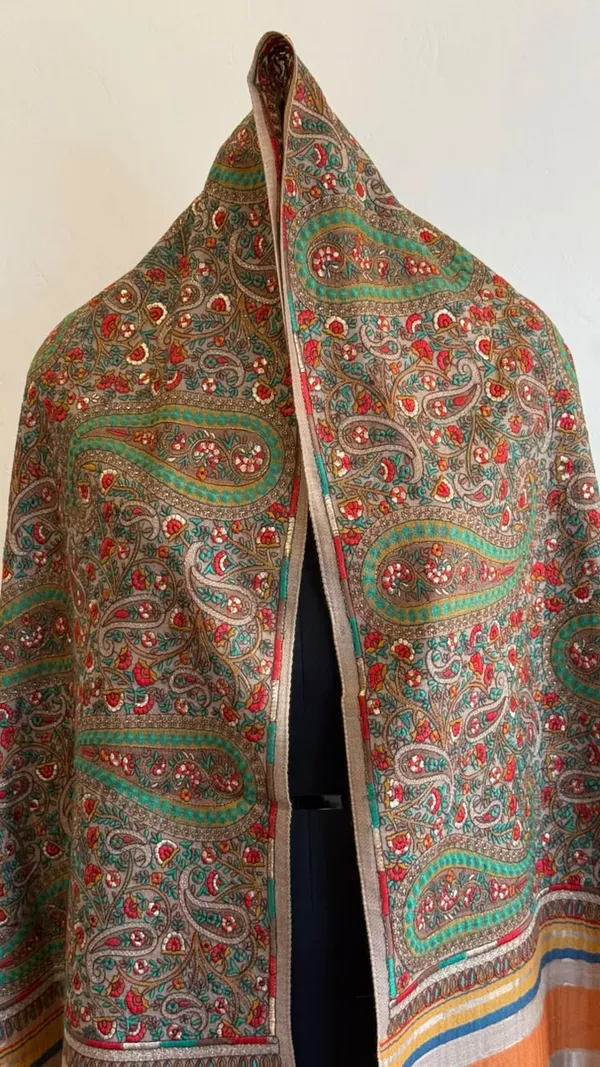 Beige_Embroidered_Paisley_Shawl_for_Women