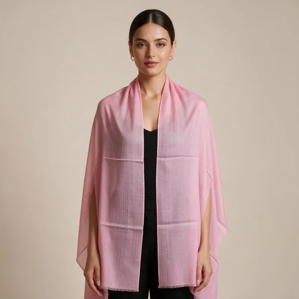 Pink_Lightweight_Wrap_Shawl_For_Women