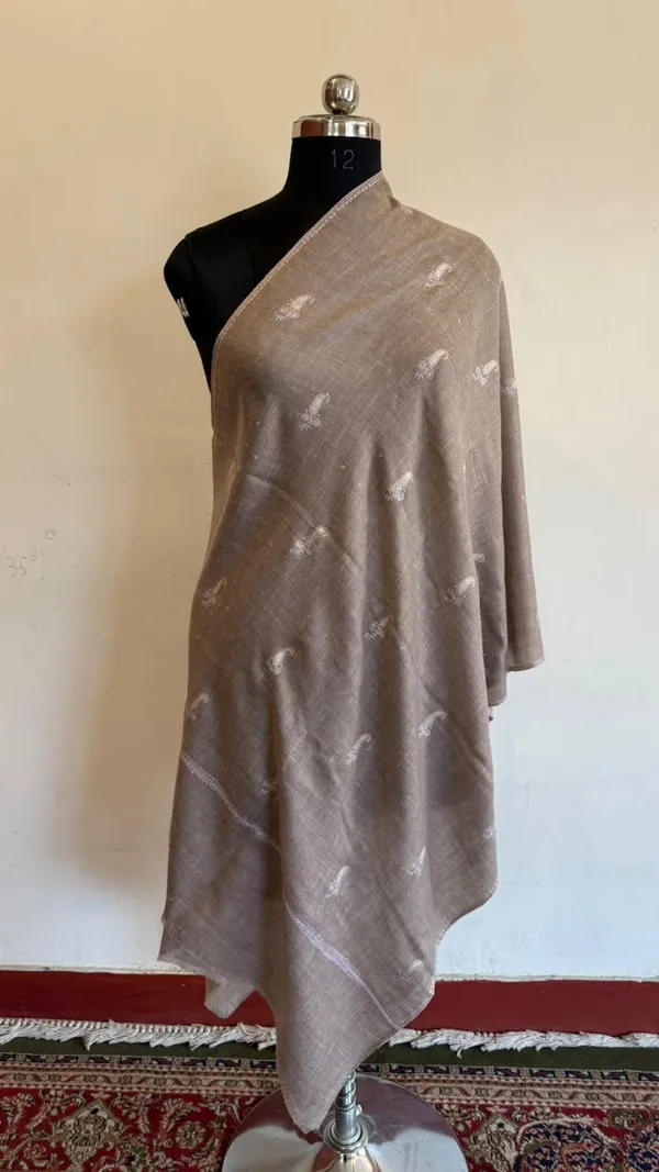 Taupe_Woven_Paisley_Saree_for_Women