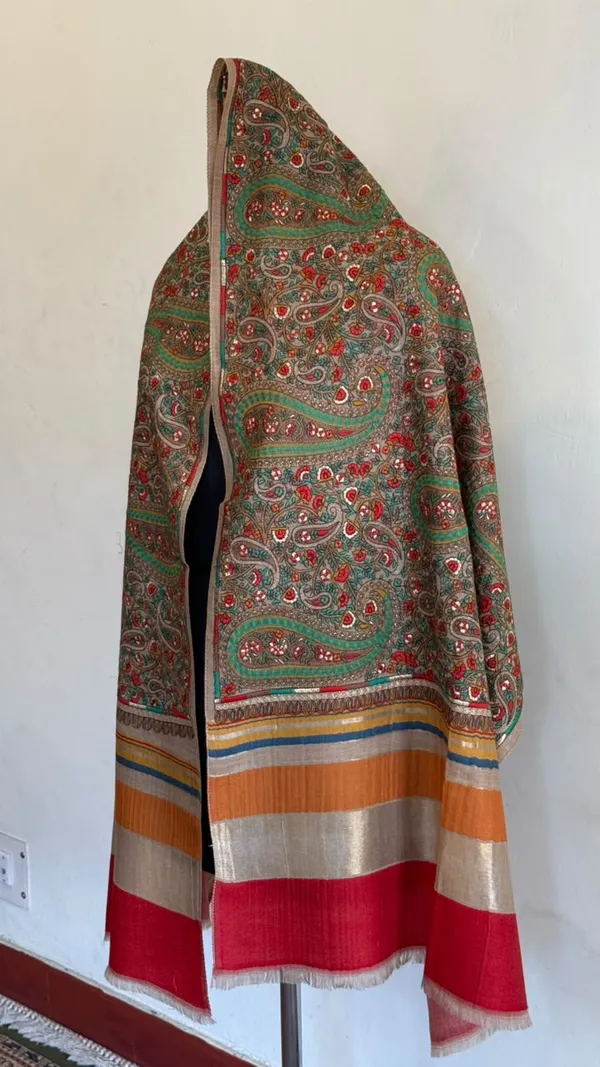 Beige_Embroidered_Paisley_Shawl_for_Women