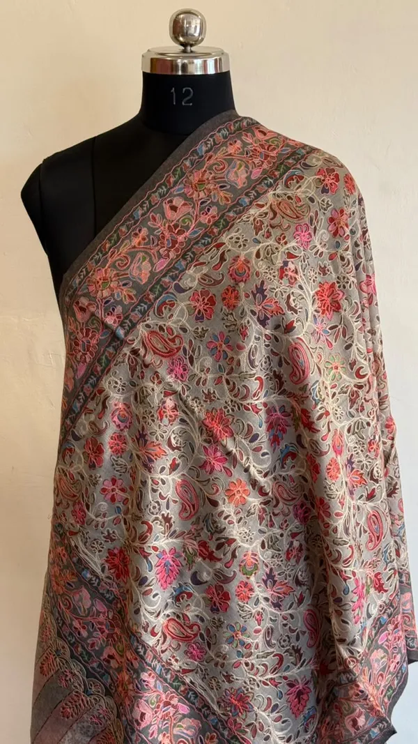 Grey_Floral_Embroidered_Shawl_For_Women