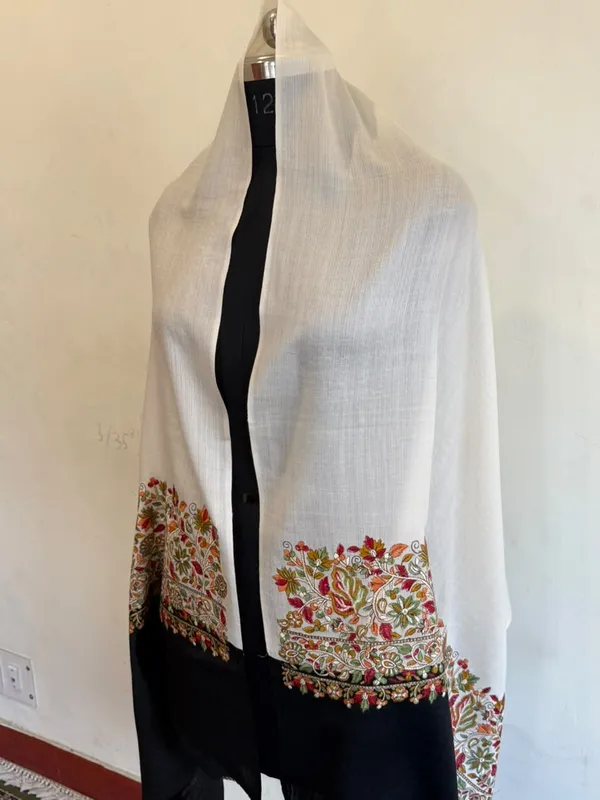 White_Woven_Floral_Border_Shawl_for_Women