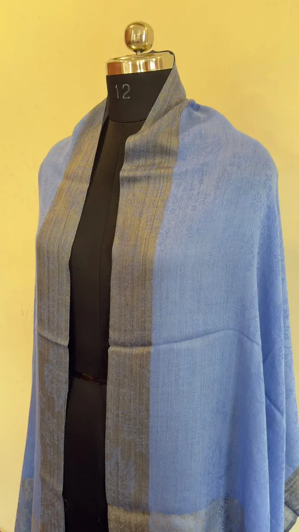 Blue_Sheer_Border_Shawl_for_Women
