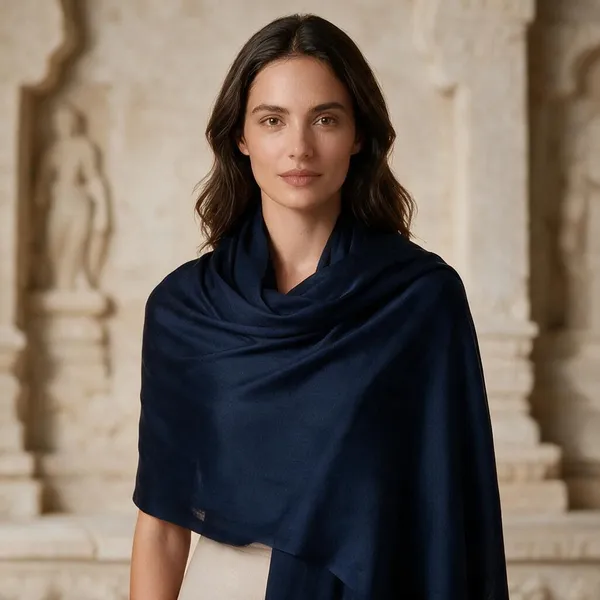 Navy_Blue_Solid_Wrap_Shawl_For_Women