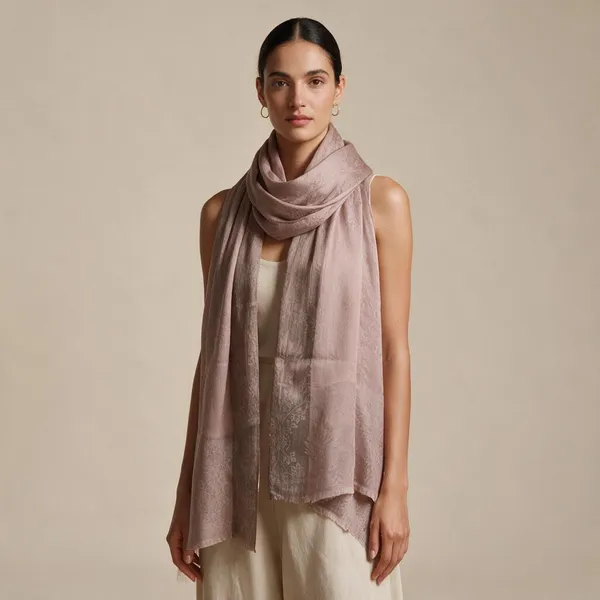 Pink_Woven_Patterned_Shawl_For_Women
