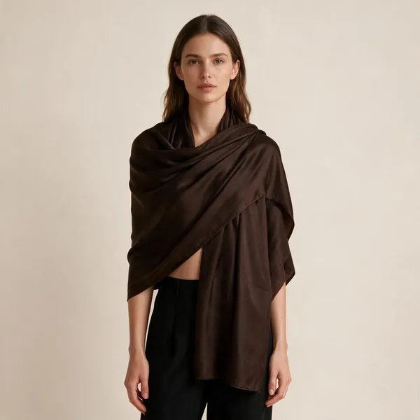 Brown_And_Cream_Floral_Print_Shawl_For_Women