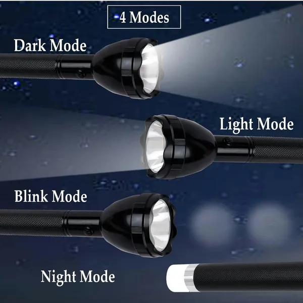 50W_Rechargeable_LED_Flashlight_With_Tail_Light