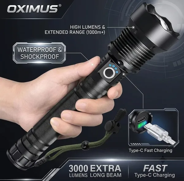 Rechargeable_LED_Tactical_Flashlight