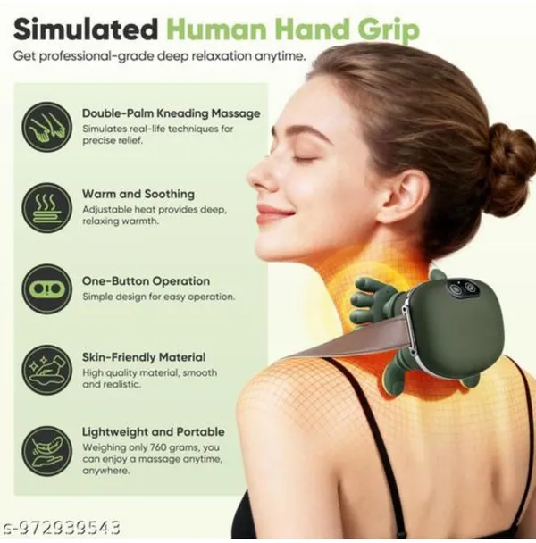 Green_Neck_And_Shoulder_Kneading_Massager