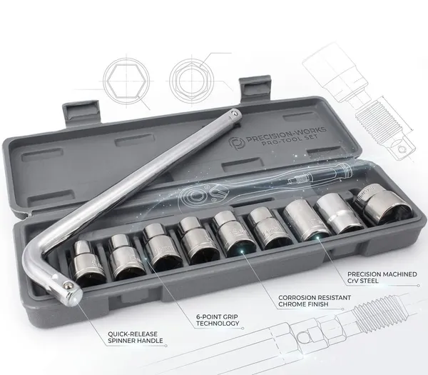 Chrome_Vanadium_Steel_8-Piece_Metric_Socket_Tool_Set