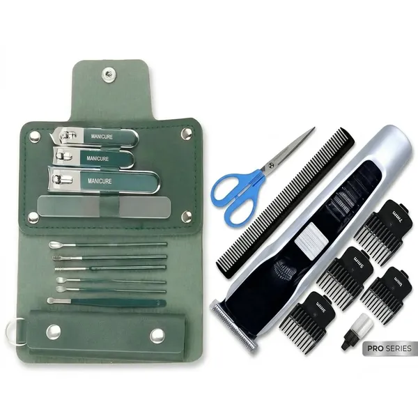 Rechargeable_Hair_Clipper_Grooming_Kit_With_Manicure_Set
