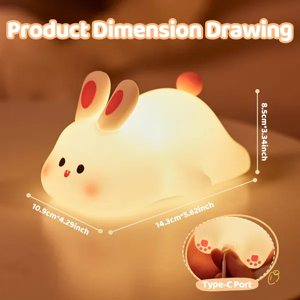 Rabbit_Night_Light_With_30_Minute_Timer