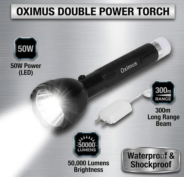 Black_50W_Double_Power_Rechargeable_Torch