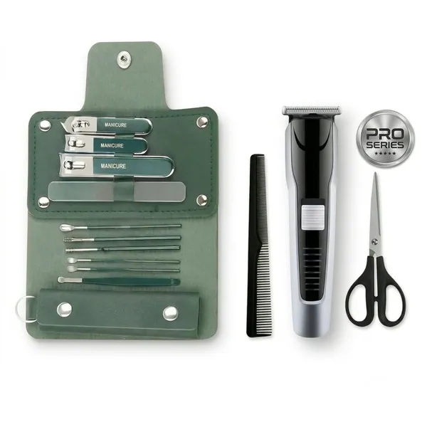 Rechargeable_Hair_Clipper_Grooming_Kit_With_Manicure_Set