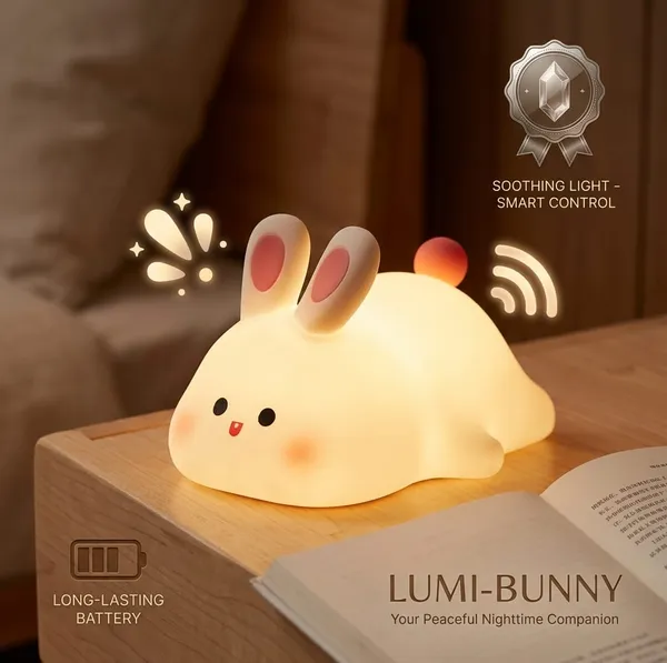 Rabbit_Night_Light_With_30_Minute_Timer