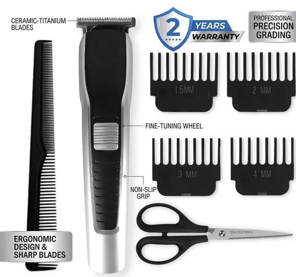 Rechargeable_Hair_Clipper_Grooming_Kit_With_Guide_Combs