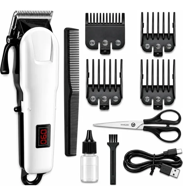 Rechargeable_Hair_Clipper_Trimmer_With_Digital_Display