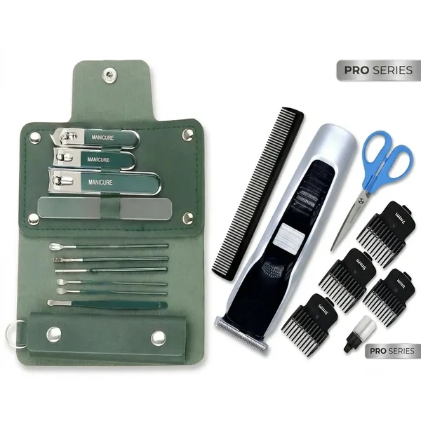 Rechargeable_Hair_Clipper_Grooming_Kit_With_Manicure_Set