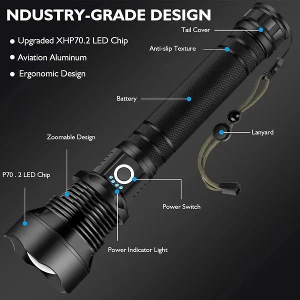 Rechargeable_LED_Tactical_Flashlight