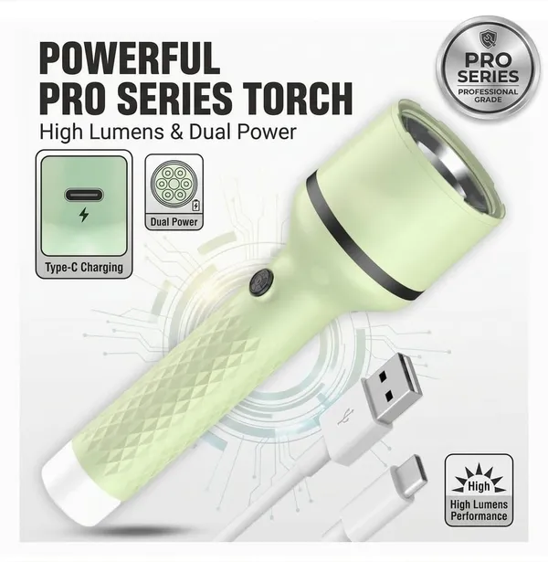 Green_Rechargeable_LED_Torch