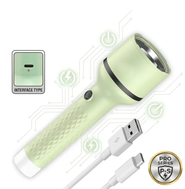 Green_Rechargeable_LED_Torch