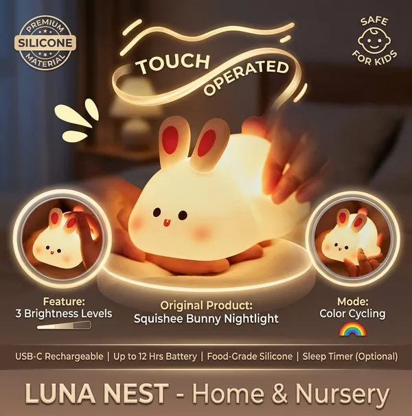 Rabbit_Night_Light_With_30_Minute_Timer