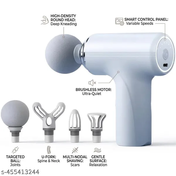 Handheld_Percussion_Massage_Gun_With_4_Attachments