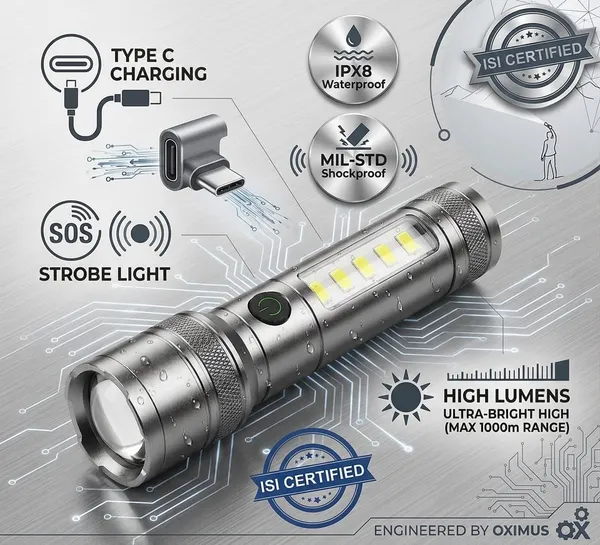 Rechargeable_LED_Flashlight_With_Side_COB_Light