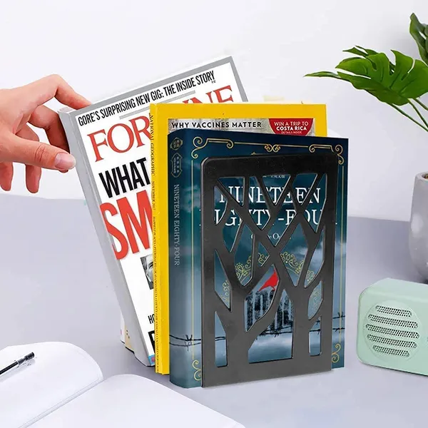 Metal_Non_Slip_Bookend_Bracket_Heavy_Book_End_Office_Book_Stopper_Desk_Organizer_Book_Holder_Bookends_Office_Accessories_2pc_Black_Black_Pack_Of_8