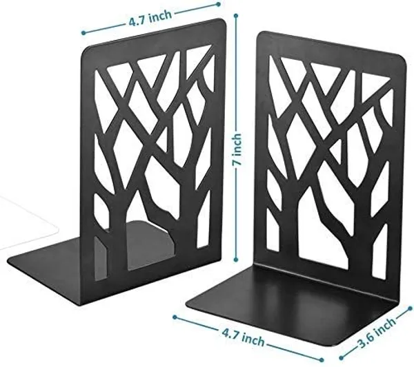 Metal_Non_Slip_Bookend_Bracket_Heavy_Book_End_Office_Book_Stopper_Desk_Organizer_Book_Holder_Bookends_Office_Accessories_2pc_Black_Black_Pack_Of_8