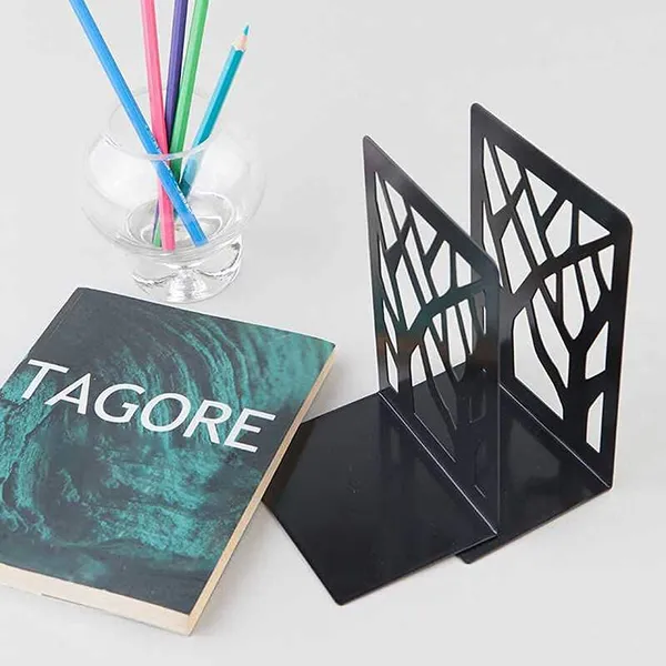 Metal_Non_Slip_Bookend_Bracket_Heavy_Book_End_Office_Book_Stopper_Desk_Organizer_Book_Holder_Bookends_Office_Accessories_2pc_Black_Black_Pack_Of_8