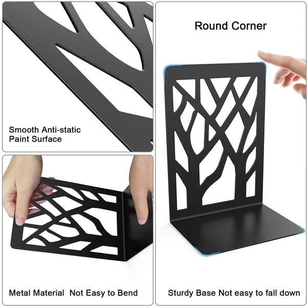 Metal_Non_Slip_Bookend_Bracket_Heavy_Book_End_Office_Book_Stopper_Desk_Organizer_Book_Holder_Bookends_Office_Accessories_2pc_Black_Black_Pack_Of_8