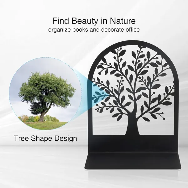 Metal_Decorative_Bookend_Book_Holder_Decorative_Non_Skid_Book_Stopper_For_Heavy_Books_Tree