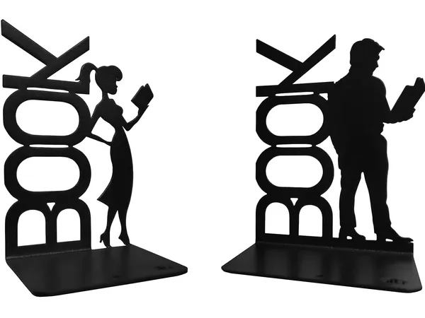 Book_Lover_Metal_Bookends_Decorative_Reading_Silhouette_Design_Black_Set_Of_2