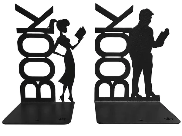 Book_Lover_Metal_Bookends_Decorative_Reading_Silhouette_Design_Black_Set_Of_2