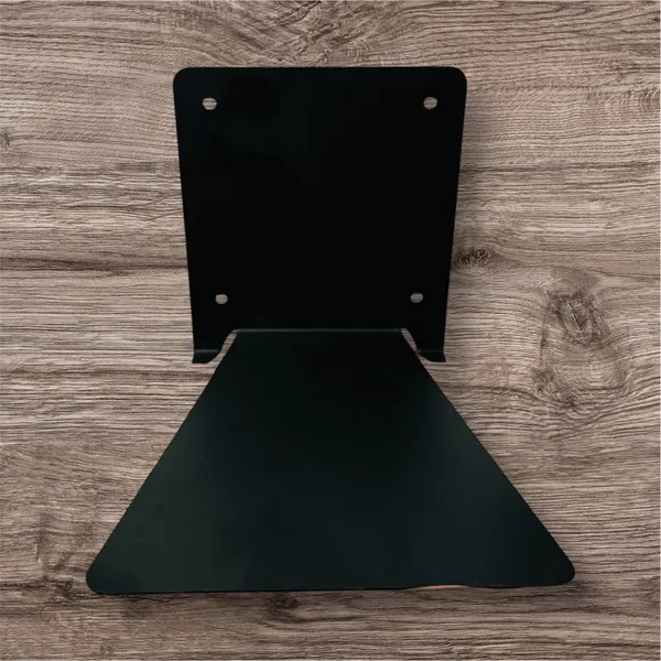 Floating_Wall_Shelf_Set_Pack_Black_Metal_With_Mounting_Hardware_Wall_Book_Stand_Metal_Mat_Black_Color_L_13_Cm_B_13_Cm_Wall_Fitting_Size_8x8_Cm_Pack_Of_1