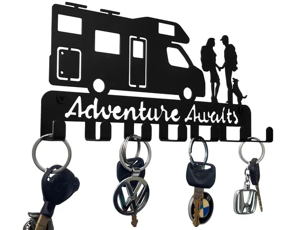 Van_Design_Adventure_Wall_Key_Holder_Decorative_Motorhome_Design_With_6_Hooks_Black_Metal