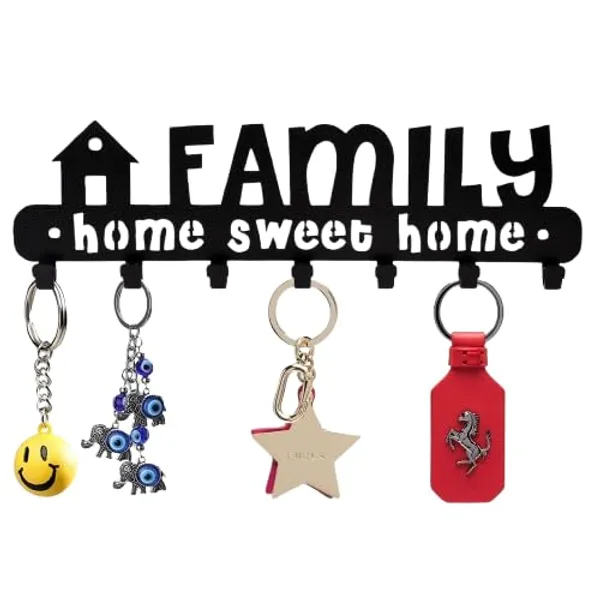 Wall_Mounted_Key_Holder_Family_Home_Sweet_Home_Design_Decorative_Metal_Key_Hook_Rack_With_6_Hooks_Black