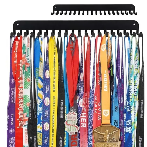 Metal_Medal_Hanger_For_Wall_20_Hooks_Heavy_Duty_Iron_Medal_Display_Holder_Rack_For_Running_Marathon_Sports_Awards_Gym_Home_Decoration_16_Inch_Black