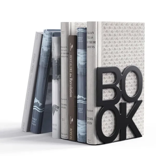Metal_Bookends_For_Shelves_Decorative_Book_Design_Heavy_Duty_L_Shape_Non_Slip_Book_Holder_For_Office_Study_Table_Home_Library_Black_Set_Of_2