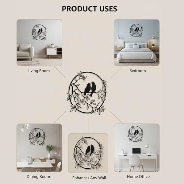 Metal_Crest_Wall_Art_With_Bird_Couple_On_Tree_Branch_3d_Floating_Effect_Black_Silhouette_Design_Laser_Cut_Leaves_Home_Decor_For_Living_Room_And_Bedroom_40l_X_40w_Cm_40l_X_40w_Cm
