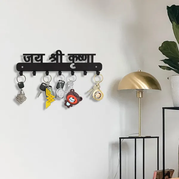 Metal_Key_Holder_For_Wall_Decorative_Wall_Mounted_Key_Stand_With_6_Hooks_Heavy_Duty_Powder_Coated_Steel_Key_Hanger_Spiritual_Home_Decor_For_Entryway_Living_Room_Office_Black