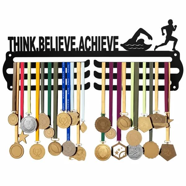 Think_Believe_Achieve_Medal_Hanger_For_Wall_Black