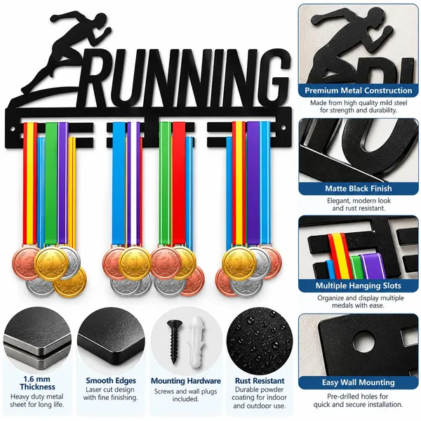 Product_Summary_Running_Medal_Hanger_40_Medals_Capacity_Medal_M