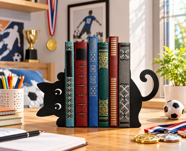 Cute_Cat_Metal_Bookends_Set_Of_2