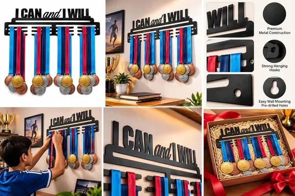 I_Can_And_I_Will_Medal_Hanger_Wall_Mount_Black